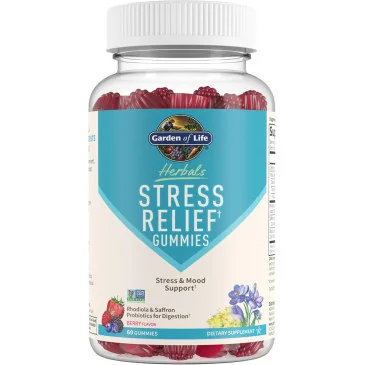Stress Relief Gummies, Berry - 60 gummies de Garden of Life