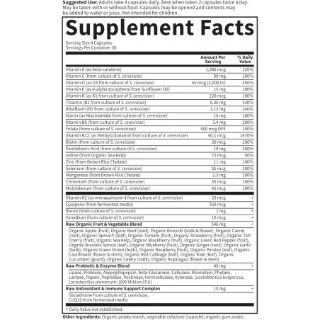 Vitamin Code 50 & Wiser Men - Garden of Life