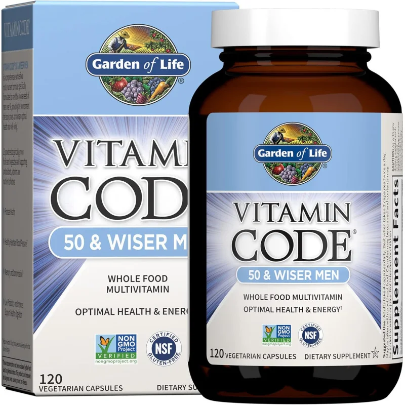 Vitamin Code 50 & Wiser Men - Garden of Life