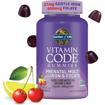 Vitamin Code Prenatal Multi with Iron & Folate Gummies Garden of Life
