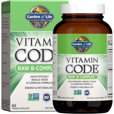 Vitamin Code Raw B-Complex de Garden of Life pas cher