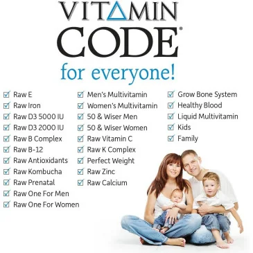 Vitamin Code Raw One for Men - 30 vcaps de Garden of Life