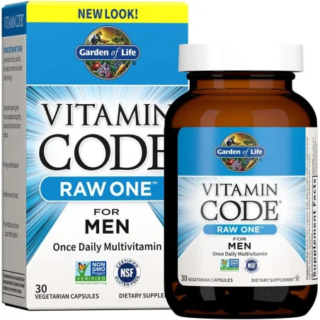 Vitamin Code Raw One for Men - 30 vcaps de Garden of Life
