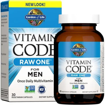 Vitamin Code Raw One for Men - 30 vcaps de Garden of Life