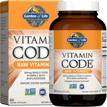 Vitamin Code Raw Vitamin C - 60 vegan caps de Garden of Life