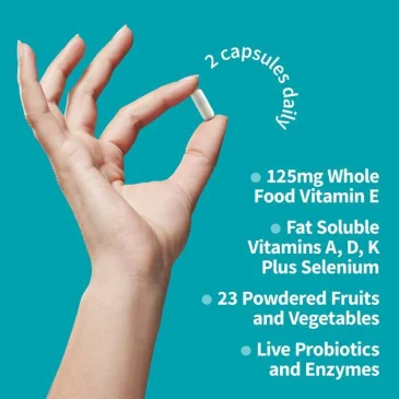 Vitamin Code Raw Vitamin E - 60 vcaps de Garden of Life