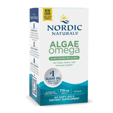 Algae Omega - 715mg Omega 3 - 60 softgels de Nordic Naturals pas cher