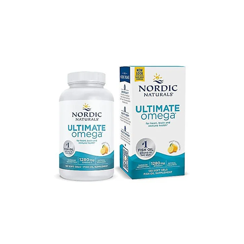 Algae Omega - 715mg Omega 3 - 120 softgels - Nordic Naturals