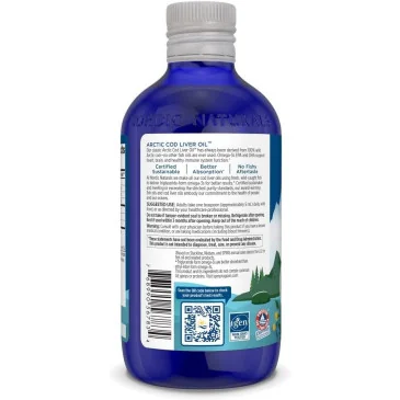 Arctic Cod Liver Oil - 1060mg Strawberry - 237 ml de Nordic Naturals