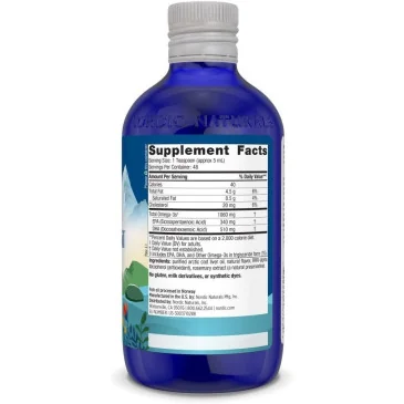 Arctic Cod Liver Oil - 1060mg Strawberry - 237 ml de Nordic Naturals