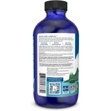 Arctic Cod Liver Oil - Unflavored - 237 ml de Nordic Naturals
