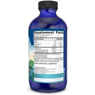 Arctic Cod Liver Oil - Unflavored - 237 ml de Nordic Naturals