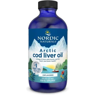 Arctic Cod Liver Oil - Unflavored - 237 ml de Nordic Naturals