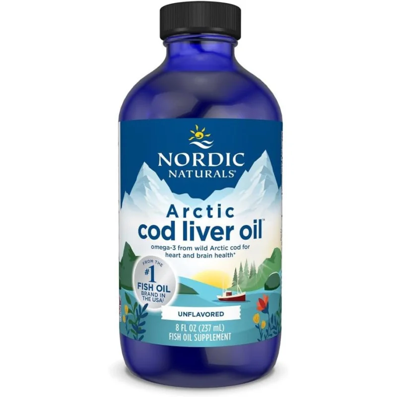 Arctic Cod Liver Oil - Unflavored - 237 ml - Nordic Naturals