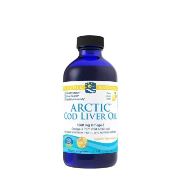 Arctic Cod Liver Oil - 1060mg Lemon - 237 ml de Nordic Naturals