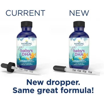 Baby's DHA, 1050mg with Vitamin D3 - 60 ml de Nordic Naturals pas cher