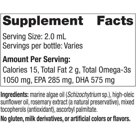 Baby's DHA Vegetarian, 835mg - 30 ml - Nordic Naturals