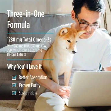 Focus Support - 60 softgels de Nordic Naturals pas cher