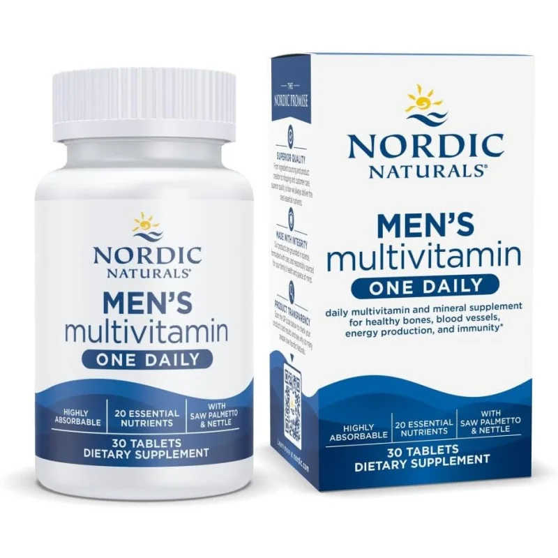 Men's Multivitamin One Daily - 30 tablets - Nordic Naturals