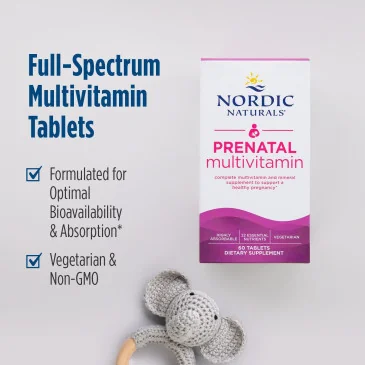 Prenatal Multivitamin - 60 tablets de Nordic Naturals