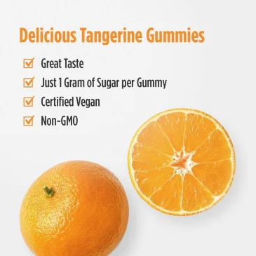 Vitamin C Extra Strength Gummies, Tangerine - Nordic Naturals