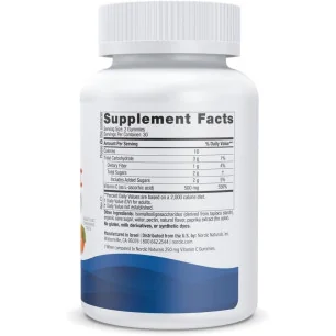 Vitamin C Extra Strength Gummies, Tangerine - 60 gummies - Nordic Naturals