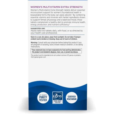 Women's Multivitamin Extra Strength - 60 tablets - Nordic Naturals