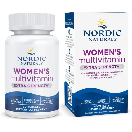 Women's Multivitamin Extra Strength - 60 tablets - Nordic Naturals