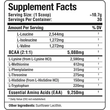 EAA - 320 grams d'AllMax Nutrition pas cher