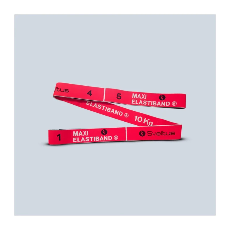Maxi Elastiband rouge 10 kg vrac - Sveltus