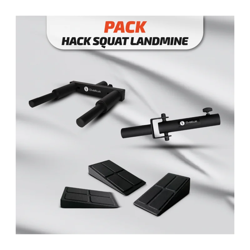 Pack hack squat landmine - Sveltus