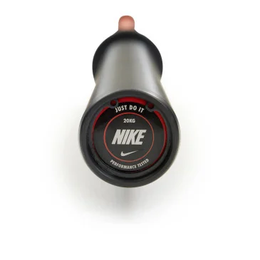 Barre Nike Coated Premium 20 kg - SWOOSH pas cher