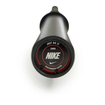 Barre Nike Coated Premium 20 kg - « Just Do It » pas cher