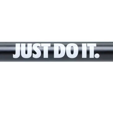 Barre Nike Coated Premium 20 kg - « Just Do It » pas cher