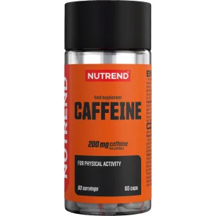 Caffeine, 200mg - 60 caps de Nutrend pas cher - Nutriwellness