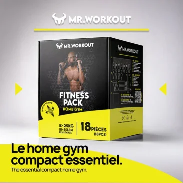 Fitness Pack de Mr Workout pas cher - Nutriwellness