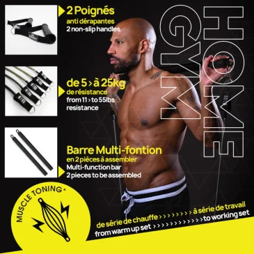 Fitness Pack Pro de Mr Workout pas cher - Nutriwellness