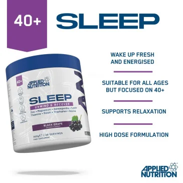 Agewell 40+ Sleep - 300 grams d'Applied Nutrition pas cher - Nutriwellness