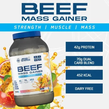 Beef Mass Gainer - 3130 grams d'Applied Nutrition pas cher - Nutriwellness