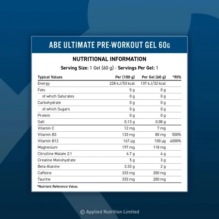 Breathe Isotonic Energy Gel - Applied Nutrition
