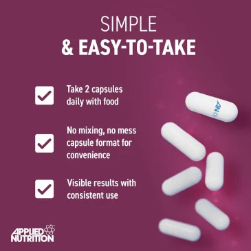 Collagen + Coconut - 180 caps d'Applied Nutrition pas cher