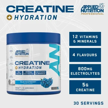Creatine + Hydration - 330 - 360 grams d'Applied Nutrition