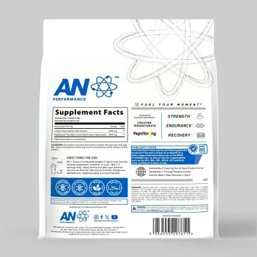 Creatine Monohydrate + Peptide - 444 grams d'Applied Nutrition