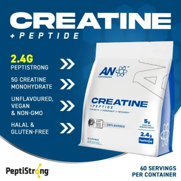 Creatine Monohydrate + Peptide - 444 grams d'Applied Nutrition