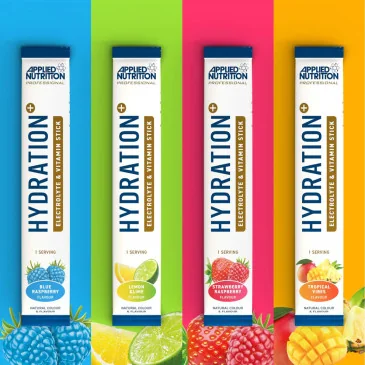 Hydration + Electrolyte & Vitamin Powder Stick Packs Applied Nutrition