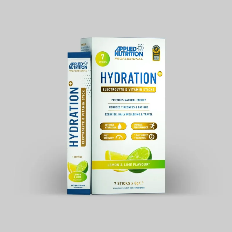 Hydration + Electrolyte & Vitamin Powder Stick Packs - 7 x 8g - Applied Nutrition Hydration + Electrolyte & Vitamin Powder Stick Packs - 7 x 8g - Applied Nutrition