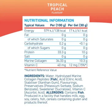 Liquid Marine Collagen - 10 x 30g d'Applied Nutrition