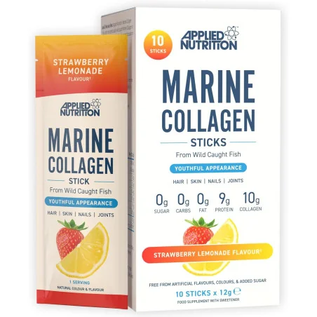 Marine Collagen Sticks - 10 x 12g - Applied Nutrition