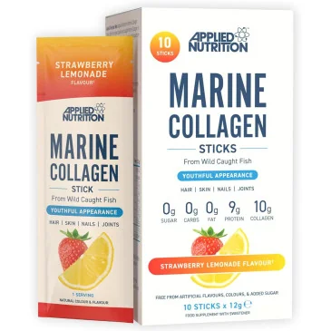 Marine Collagen Sticks - 10 x 12g d'Applied Nutrition