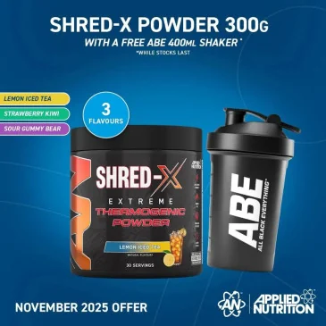 Shred-X Powder- 300 grams - Applied Nutrition - Nutriwellness